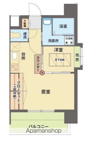 西鉄天神大牟田線 西鉄平尾駅 徒歩3分 15階建 築10年の間取り写真