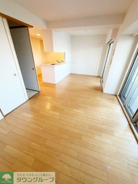 上矢部町マンションの居間写真