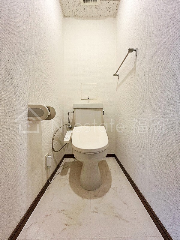 地下鉄空港線 姪浜駅 徒歩9分 6階建 築31年のトイレ写真