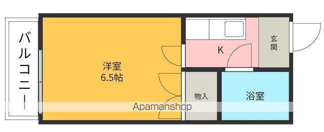 コーポエコーの間取り写真