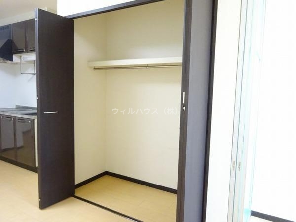 収納　クローゼット！
