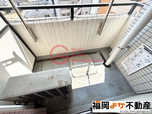 バルコニー　【福岡よか不動産】お洗濯にも便利なバルコニー付き