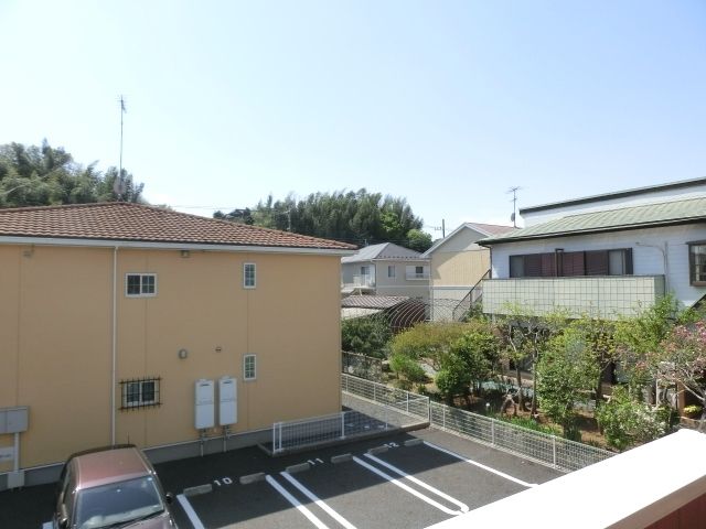 眺望　バルコニーからの眺望です。