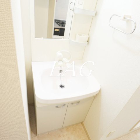 洗面設備　洗面台です。