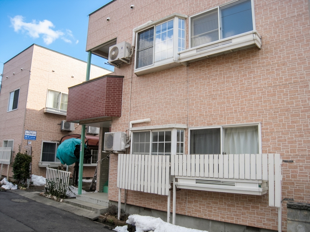 建物外観　城南2丁目のワンルームアパートです。