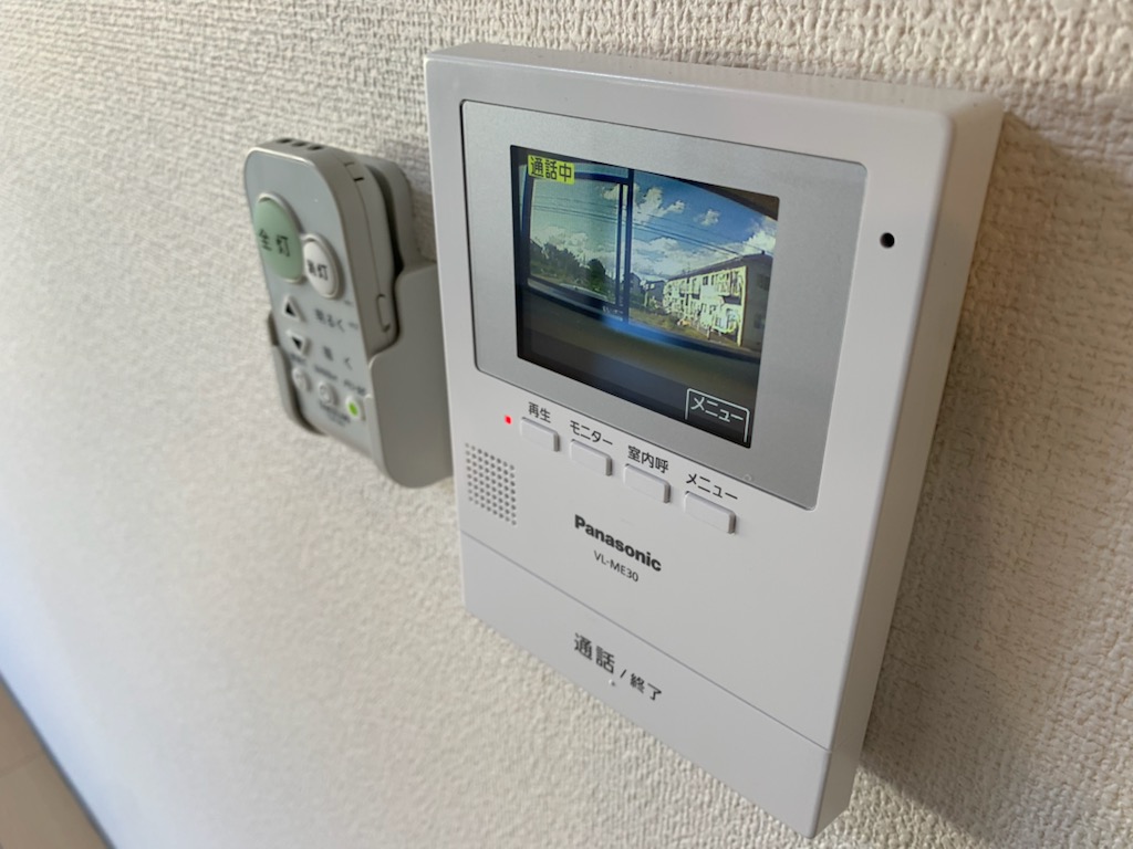 その他設備　モニター付きインターホン