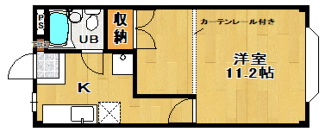 ドエル富田の間取り