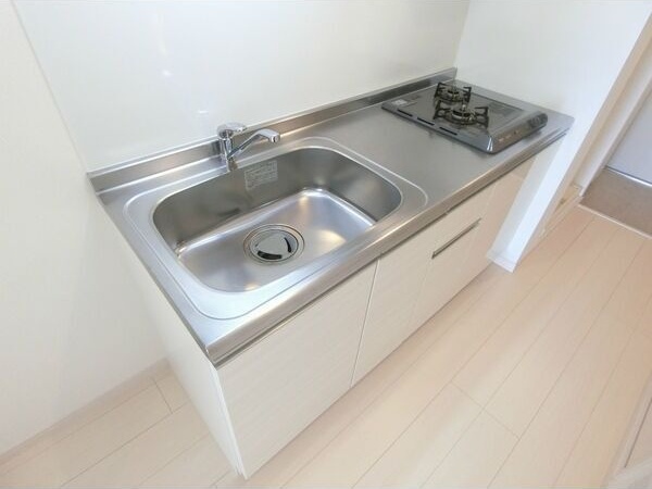 キッチン　使いやすい2口コンロ