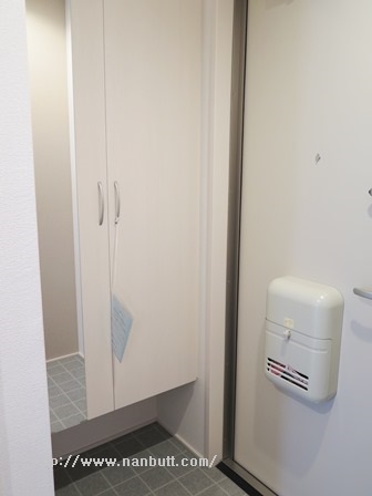 玄関　シューズボックス付き玄関