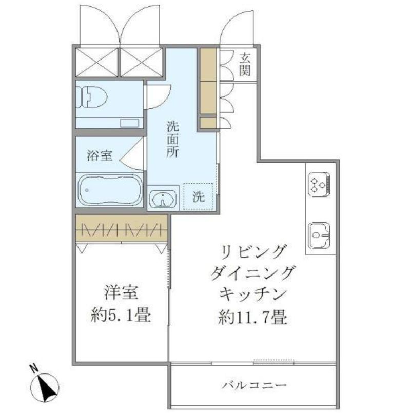 【フォーリア西麻布ＣＡＳＡの間取り】