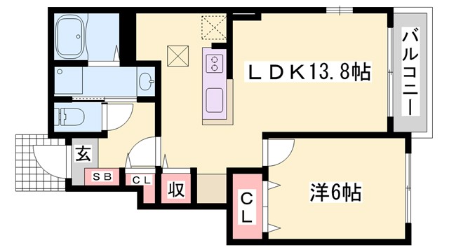 セレーノカーサIの間取り