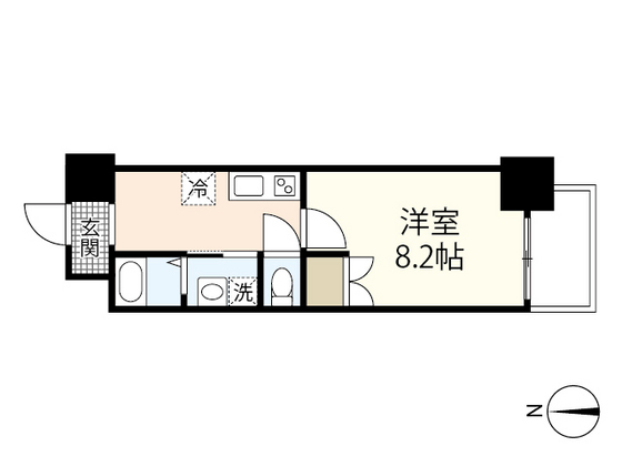 フレッドの間取り