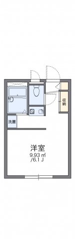 レオパレスラ・セーヌの間取り