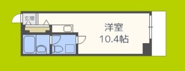 ライオンズシティ難波南の間取り