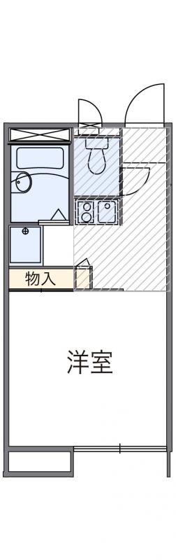 高松市川島本町のアパートの間取り