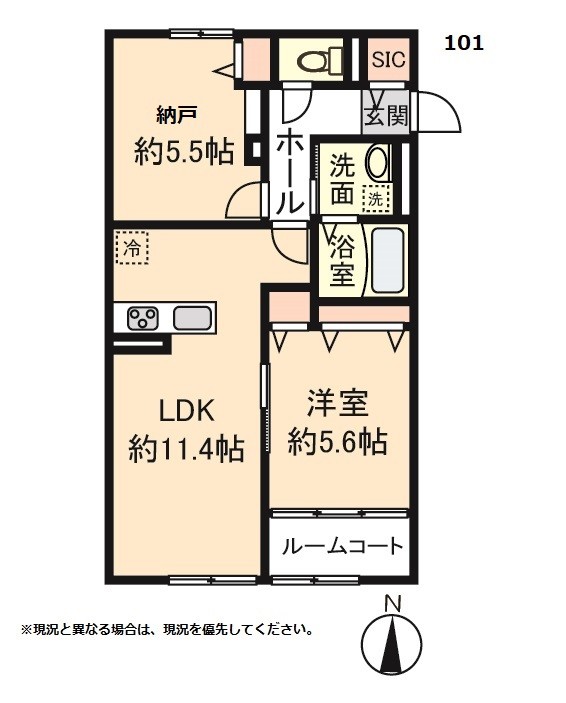 仮称）大阪市住吉区杉本1丁目集合住宅の間取り