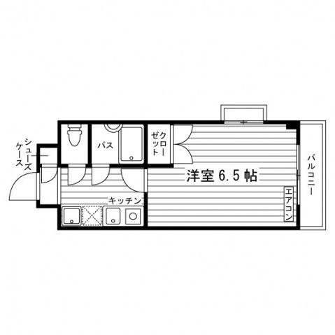 タウンビルツチヤの間取り