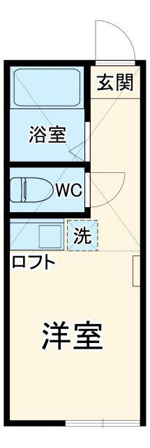 ユナイト宮前平ウインザーの間取り