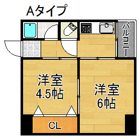 朝日ビルの間取り