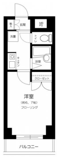 ロイヤルアメニティー巣鴨の間取り