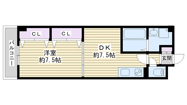 アージュ・ヴェールの間取り