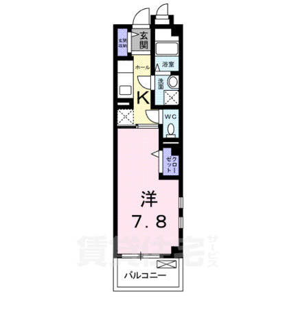 CASA桂徳の間取り