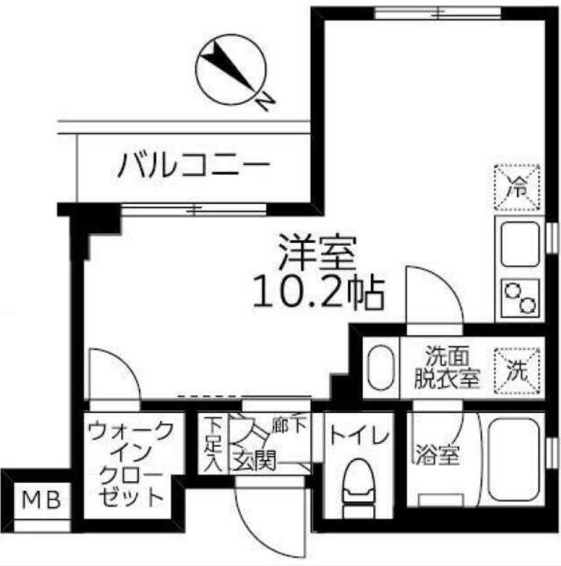 ルフレ　グランデ多摩川の間取り