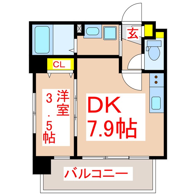 Ｍｏｄｅｎａ甲突の間取り