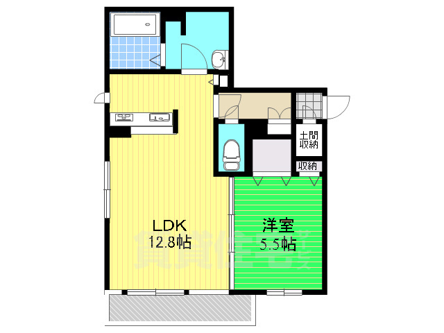 堺市堺区寺地町東のアパートの間取り