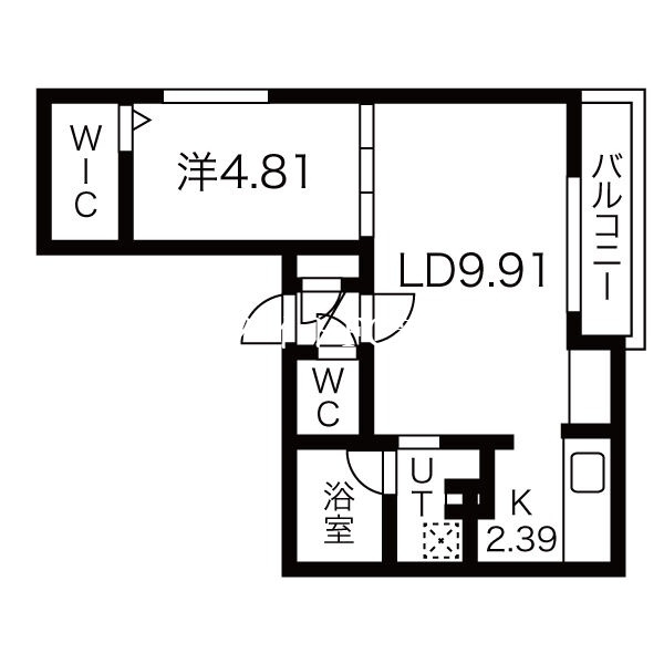 グレイス北16条の間取り