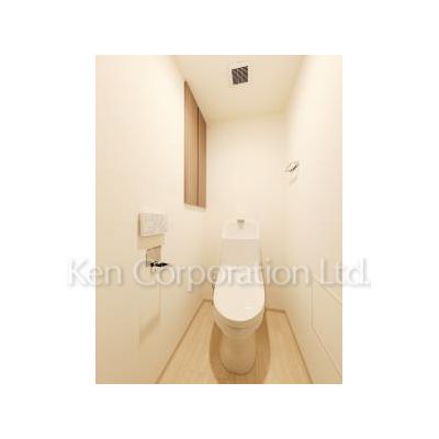 トイレ　同タイプ10階のお部屋を撮影。仕様が異なることがあります。