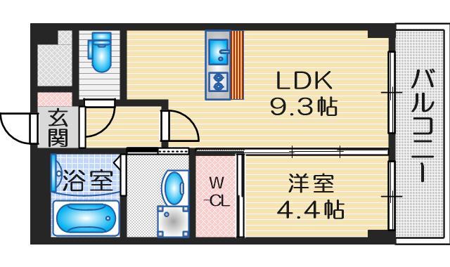 サイレンス服部の間取り