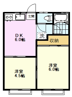 メゾン杉の間取り