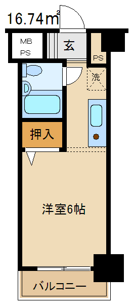 ダイアパレス高崎中央の間取り