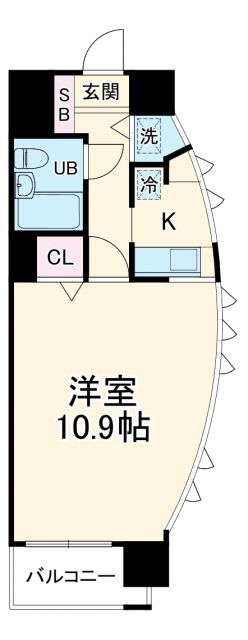 さいたま市大宮区土手町のマンションの間取り