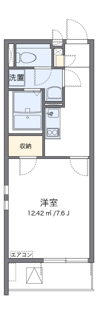 クレイノグランメゾン　アオイの間取り