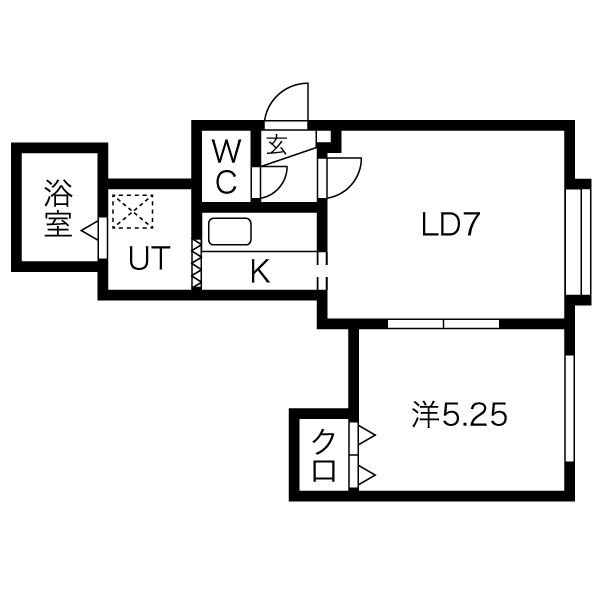 エントピア開成の間取り