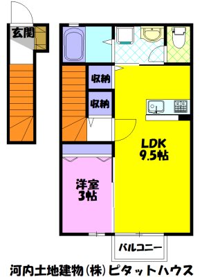 アルヴィータの間取り