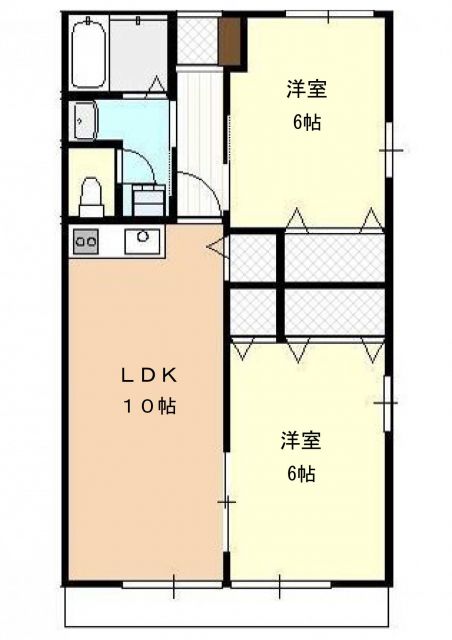 ドリーム秋月の間取り