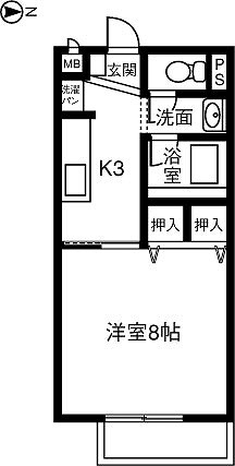 SurplusOneは・る・るの間取り