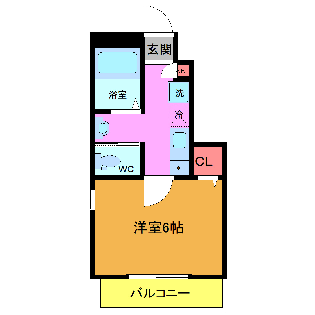 ベレガンス新鎌ヶ谷の間取り