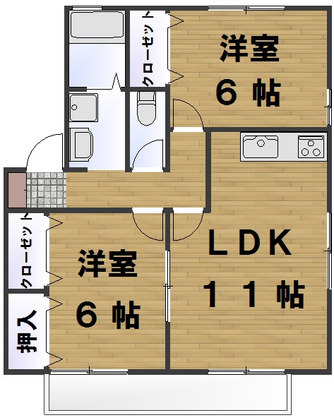 フォレステリアの間取り