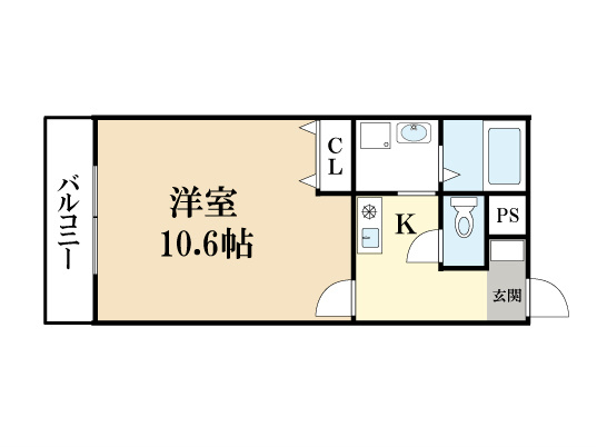 アンプルールチェリーの間取り