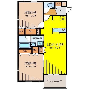 アルティプラーノIIの間取り