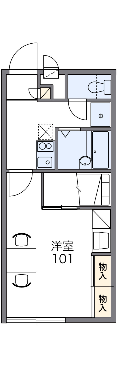 SHIMADA壱番館の間取り