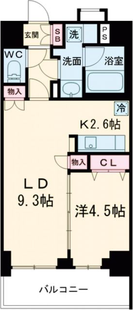 メインステージ両国IIIの間取り