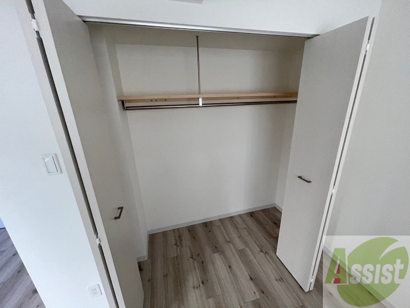 収納　収納もバッチリあるのでお部屋が片付きますよ！