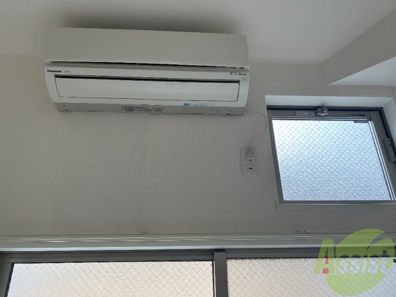 その他設備　エアコンです。これで一年中快適に過ごせますね。