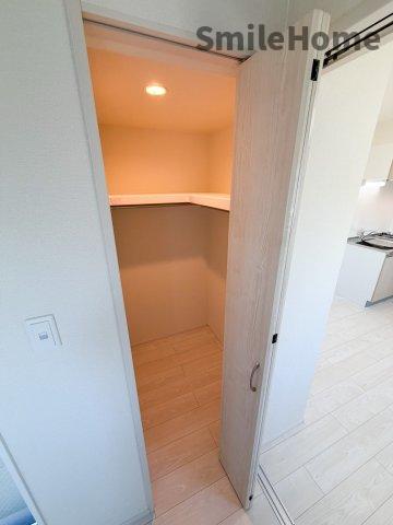 収納　収納があると、お部屋がすっきり片付きますね。