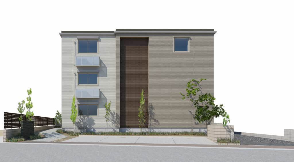 建物外観　完成予想図